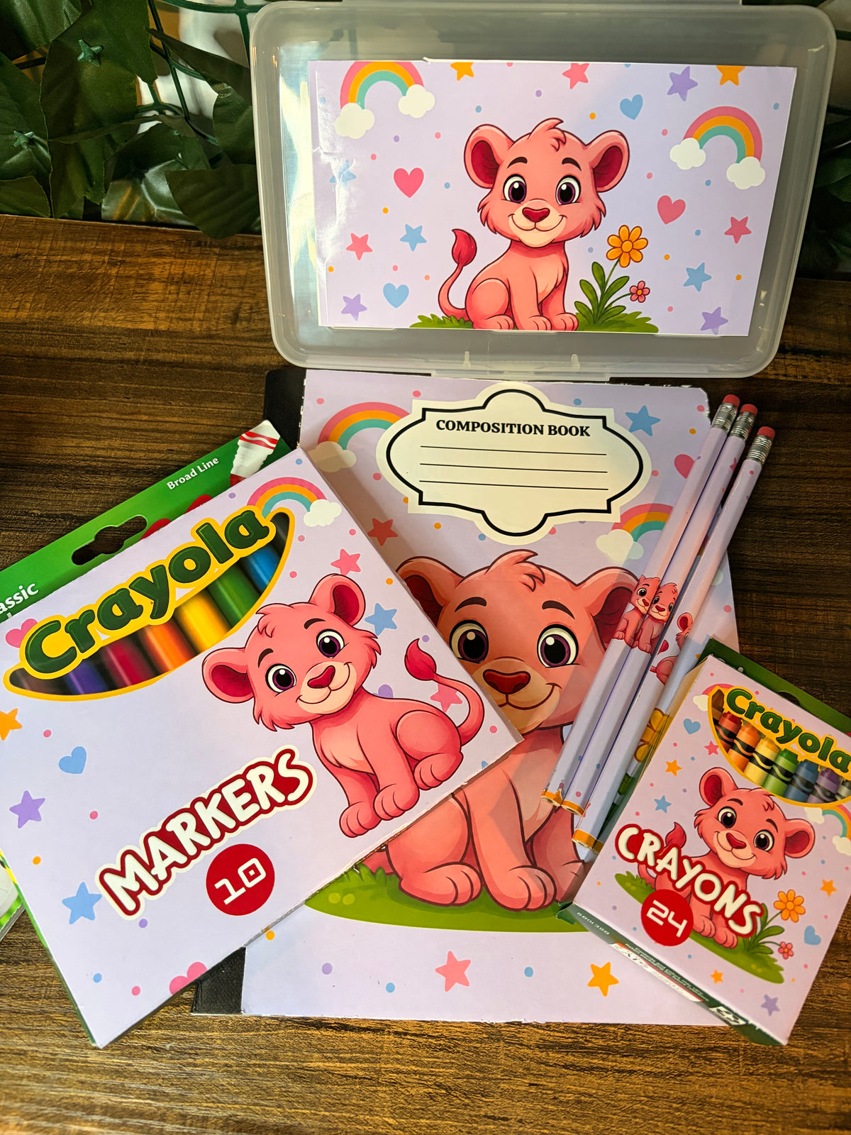 Personalized Back to School Supply Bundle | Custom Kids School Supplies with Name