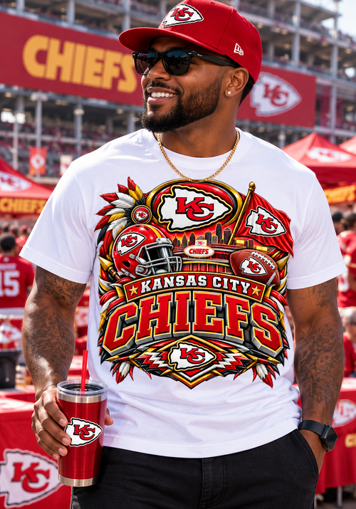 Custom Sports T-Shirts | Football Fan Tees | Choose Your Team | $35+