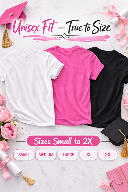 Personalized Graduation T-Shirt Class of 2026 – Custom Name Senior Shirt – Grad Photo Collage Shirt – Graduation Gift for Daughter, Sister or Friend