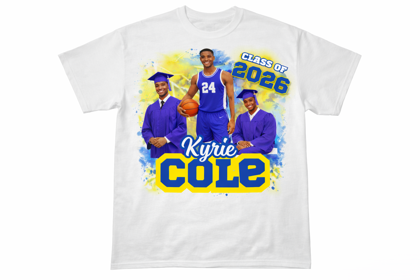 Custom Graduation T-Shirt Class of 2026 | Personalized Senior Shirt | Photo Grad Shirt | Custom Graduate Gift | Senior Night Shirt