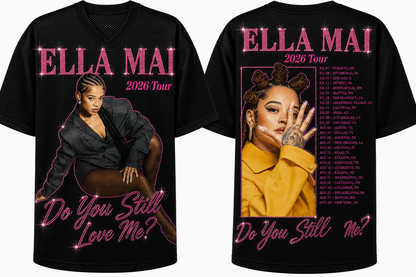 Ella Mai “Do You Still Love Me?” Concert Jersey | Premium R&B Tour Outfit