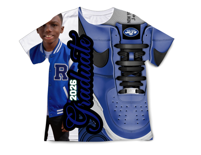 Essential Graduation Bundle 2026 | Custom Shirt, Fan & Button Set (Matching Grad Collection)