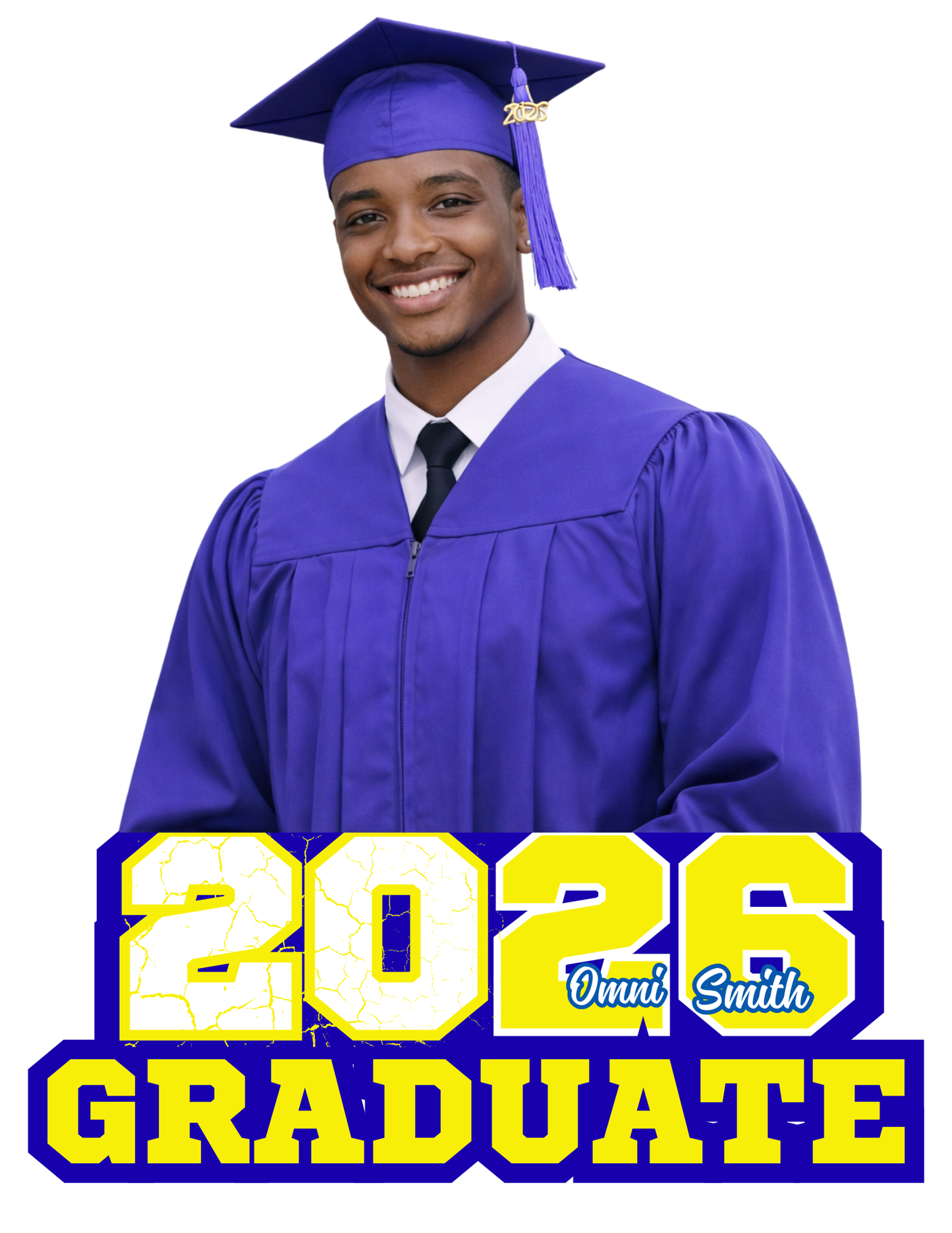 Personalized Graduation Fan | Class of 2026 Custom Grad Photo Fan
