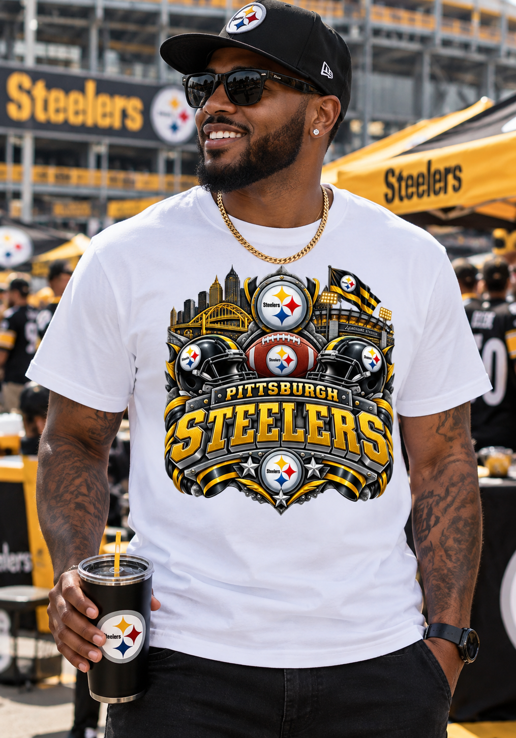 Custom Sports T-Shirts | Football Fan Tees | Choose Your Team | $35+