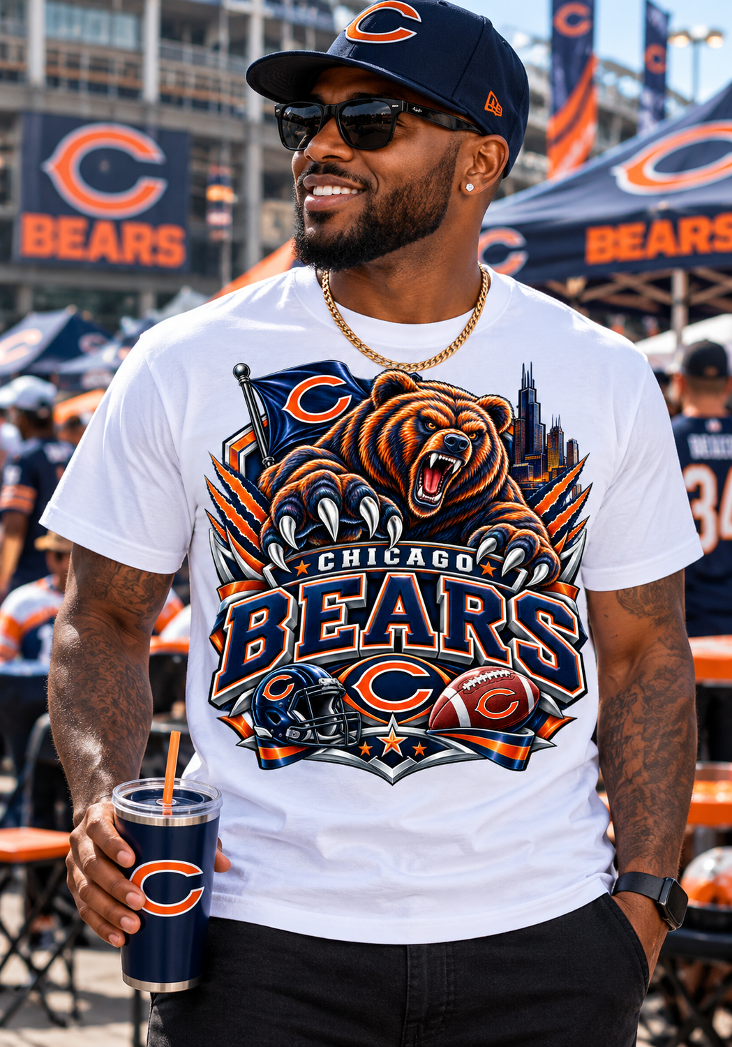 Custom Sports T-Shirts | Football Fan Tees | Choose Your Team | $35+