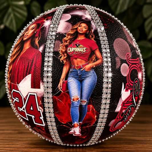 Custom Basketball with Photo | Personalized Sports Keepsake & Senior Night Gift