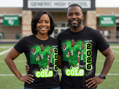 Custom Graduation T-Shirt Class of 2026 | Personalized Senior Shirt | Photo Grad Shirt | Custom Graduate Gift | Senior Night Shirt